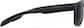 Side view of Rectangle Sports Sunglasses T99042121 in Black with Gray Lenses thumbnail