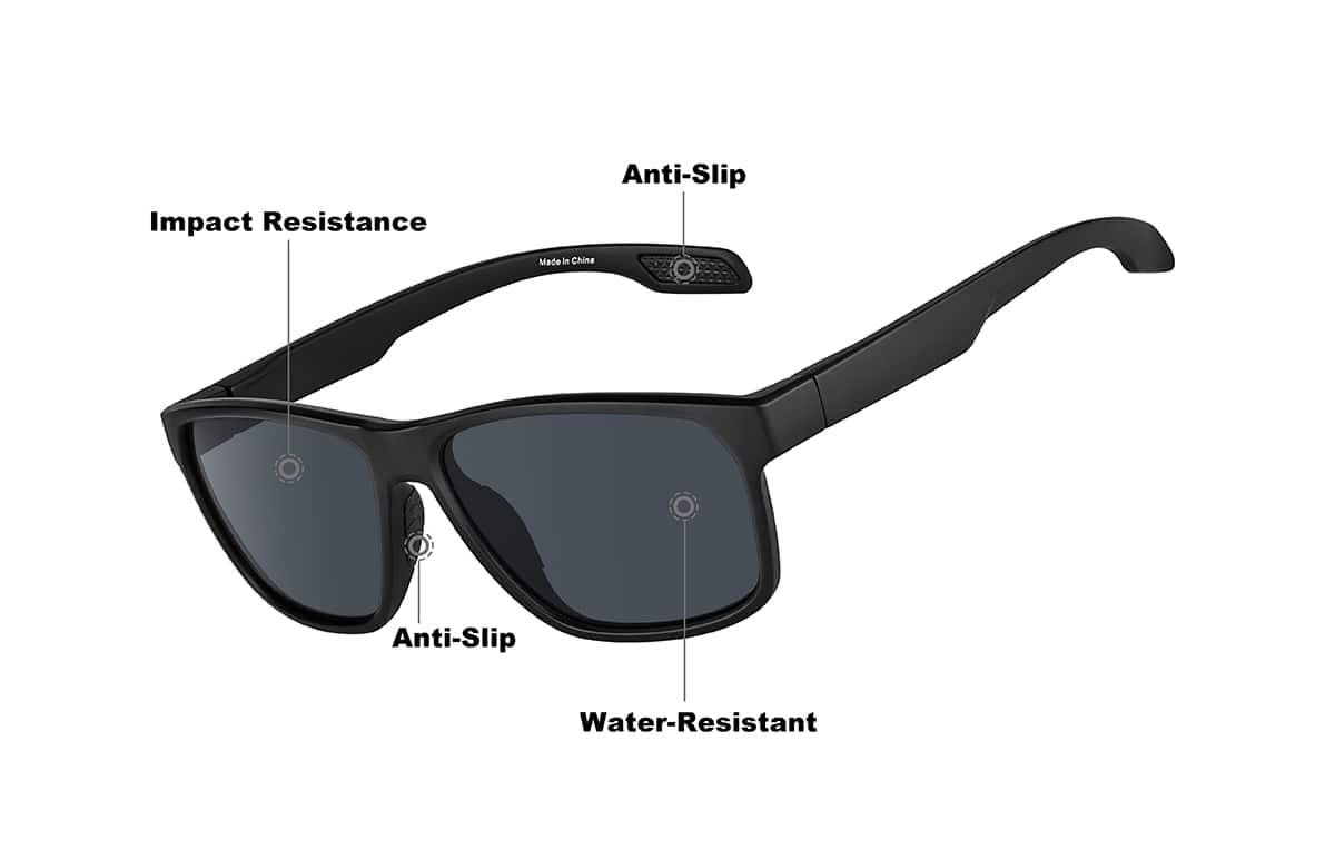 Image of Rectangle Sports Sunglasses