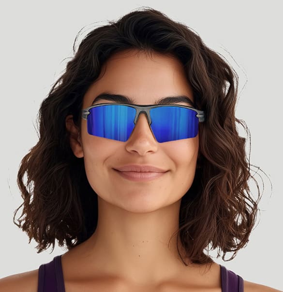 Image of Wrap-Around Sports Sunglasses