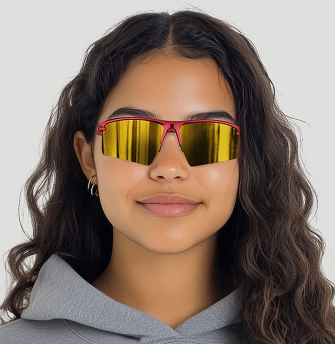 Image of Wrap-Around Sports Sunglasses