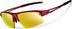 Wrap-Around Sports Sunglasses T99101842 in Red with Gold Mirror