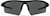Front view of Wrap-Around Sports Sunglasses T99112112 in Black with Gray Lenses thumbnail