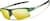 Angle view of Wrap-Around Sports Sunglasses T99142414 in Green with Gold Mirror thumbnail