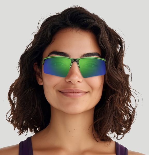 Image of Wrap-Around Sports Sunglasses