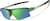 Angle view of Wrap-Around Sports Sunglasses T99162434 in Green with Green Mirror thumbnail