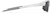 Side view of Wrap-Around Sports Sunglasses T99173011 in White with Silver Mirror thumbnail