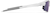 Side view of Wrap-Around Sports Sunglasses T99193017 in White with Purple Mirror thumbnail