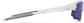 Side view of Wrap-Around Sports Sunglasses T99193017 in White with Purple Mirror thumbnail