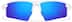 Wrap-Around Sports Sunglasses T99203016 in White with Indigo Mirror