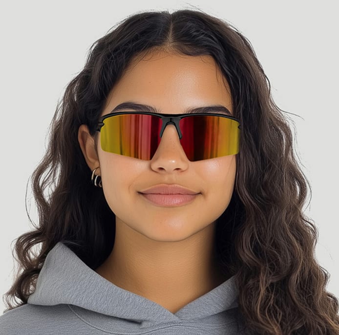 Image of Wrap-Around Sports Sunglasses