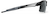 Side view of Wrap-Around Sports Sunglasses(Larger Lenses) T99242112 in Black with Gray Lenses thumbnail