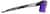 Side view of Wrap-Around Sports Sunglasses(Larger Lenses) T99262116 in Black with Blue Mirror thumbnail