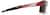 Side view of Wrap-Around Sports Sunglasses(Larger Lenses) T99301815 in Red with Brown Lenses thumbnail