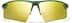 Wrap-Around Sports Sunglasses(Larger Lenses) T99352414 in Green with Gold Mirror
