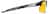 Side view of Wrap-Around Sports Sunglasses(Larger Lenses) T99402118 in Black with Flame Mirror thumbnail
