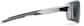 Side view of Active Wrap-Around Sunglasses T99411112 in Silver with Gray Lens thumbnail