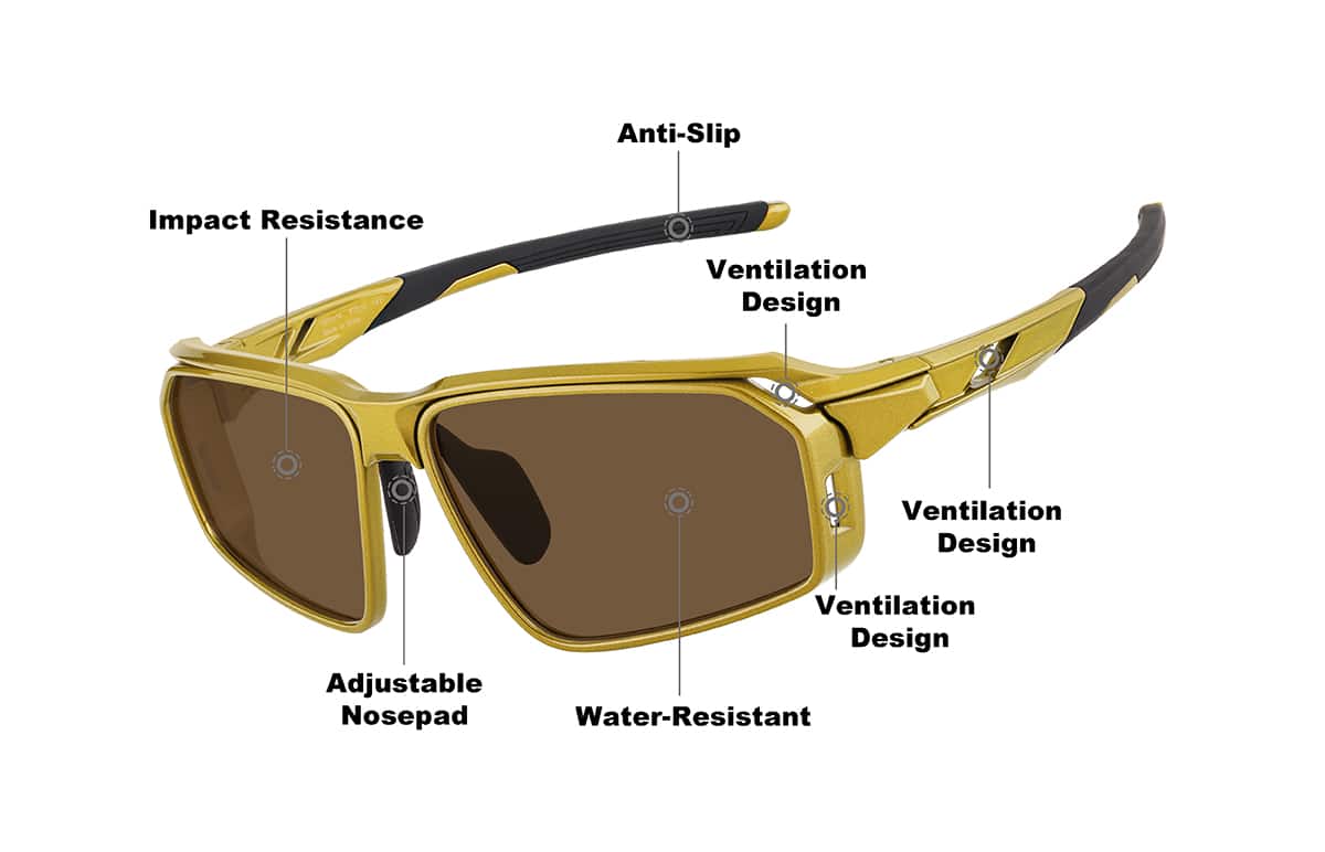Image of Active Wrap-Around Sunglasses