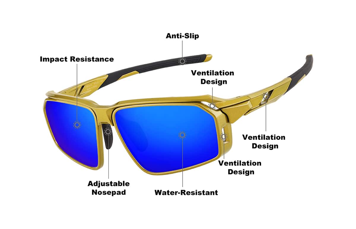Image of Active Wrap-Around Sunglasses