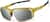 Angle view of Active Wrap-Around Sunglasses T99491411 in Gold with Silver Mirror thumbnail