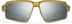 Active Wrap-Around Sunglasses T99491411 in Gold with Silver Mirror