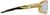 Side view of Active Wrap-Around Sunglasses T99491411 in Gold with Silver Mirror thumbnail