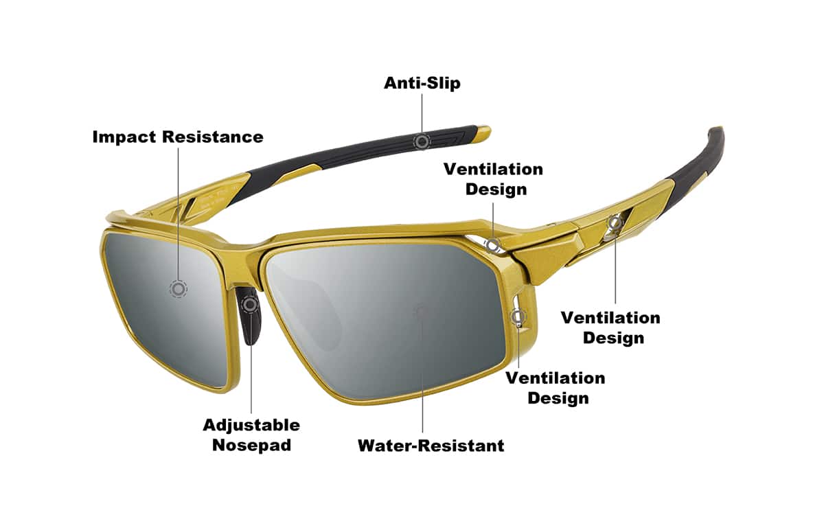Image of Active Wrap-Around Sunglasses