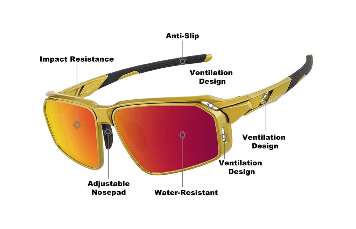Active Wrap-Around Sunglasses T9950