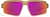 Front view of Active Wrap-Around Sunglasses T99511419 in Gold with Rose Gold Mirror thumbnail