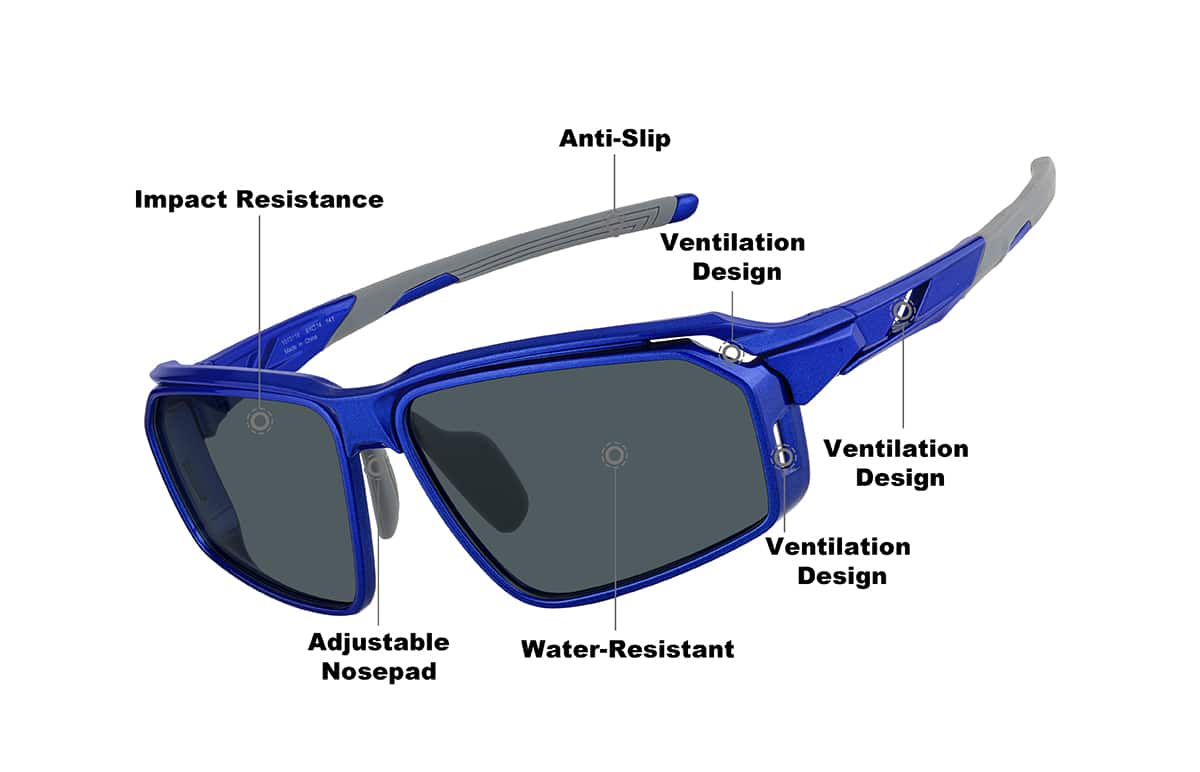 Image of Active Wrap-Around Sunglasses