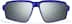 Active Wrap-Around Sunglasses T99551611 in Blue with Silver Mirror