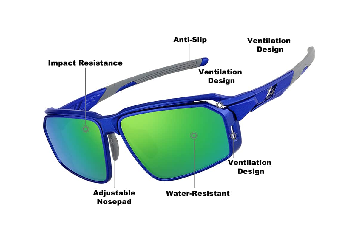 Image of Active Wrap-Around Sunglasses