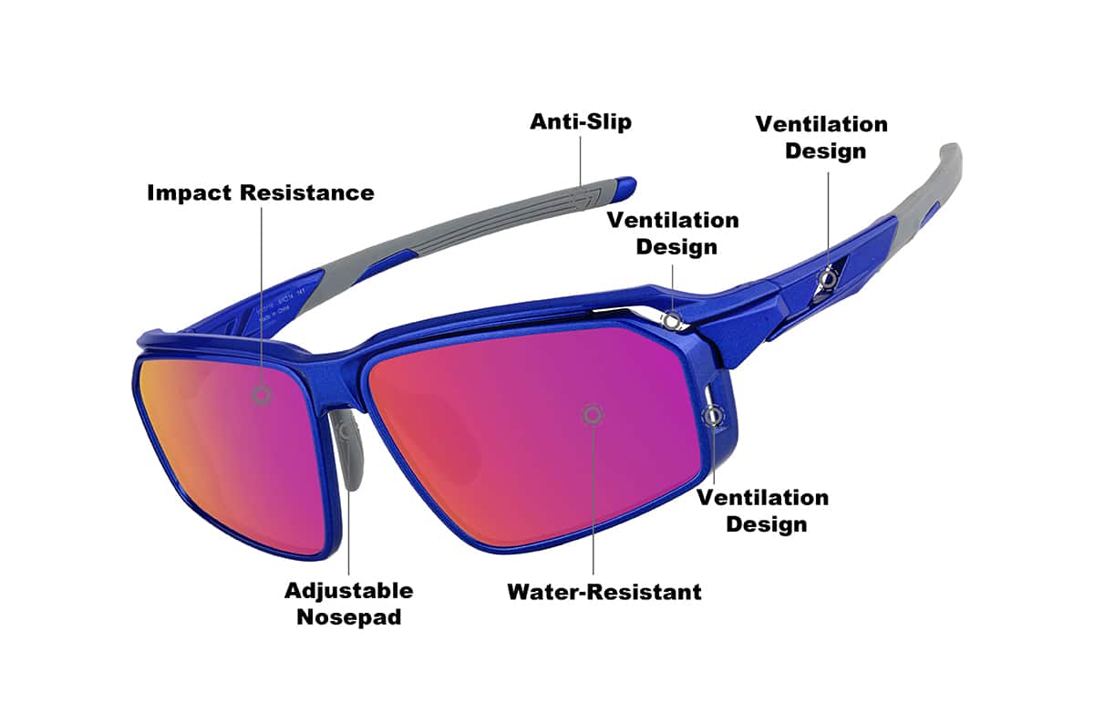 Image of Active Wrap-Around Sunglasses