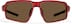 Active Wrap-Around Sunglasses T99591815 in Red with Brown Lens