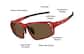 Image of Active Wrap-Around Sunglasses thumbnail