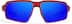 Active Wrap-Around Sunglasses T99601816 in Red with Blue Mirror