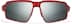 Active Wrap-Around Sunglasses T99611811 in Red with Silver Mirror