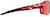 Side view of Active Wrap-Around Sunglasses T99621818 in Red with Red Mirror thumbnail