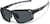 Angle view of Active Wrap-Around Sunglasses T99652112 in Black with Gray Lens thumbnail