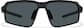 Front view of Active Wrap-Around Sunglasses T99652112 in Black with Gray Lens thumbnail