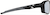 Side view of Active Wrap-Around Sunglasses T99672111 in Black with Silver Mirror thumbnail
