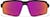 Front view of Active Wrap-Around Sunglasses T99692119 in Black with Rose Gold Mirror thumbnail