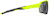 Side view of Active Wrap-Around Sunglasses T99712212 in Yellow with Gray Lens thumbnail