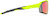 Side view of Active Wrap-Around Sunglasses T99752219 in Yellow with Rose Gold Mirror thumbnail