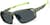Angle view of Active Wrap-Around Sunglasses T99772412 in Green with Gray Lens thumbnail