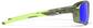 Side view of Active Wrap-Around Sunglasses T99782416 in Green with Blue Mirror thumbnail