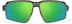 Active Wrap-Around Sunglasses T99802424 in Green with Green Mirror