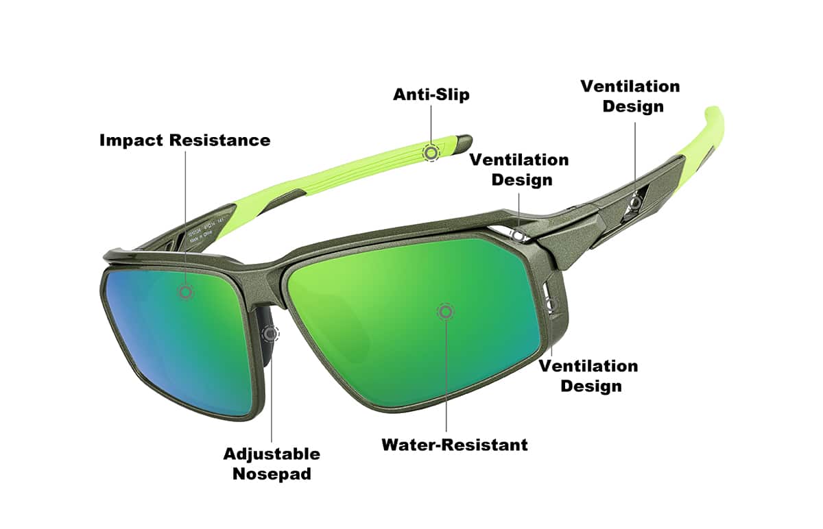 Image of Active Wrap-Around Sunglasses