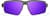 Front view of Active Wrap-Around Sunglasses T99822417 in Green with Purple Mirror thumbnail