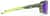 Side view of Active Wrap-Around Sunglasses T99822417 in Green with Purple Mirror thumbnail