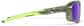 Side view of Active Wrap-Around Sunglasses T99822417 in Green with Purple Mirror thumbnail